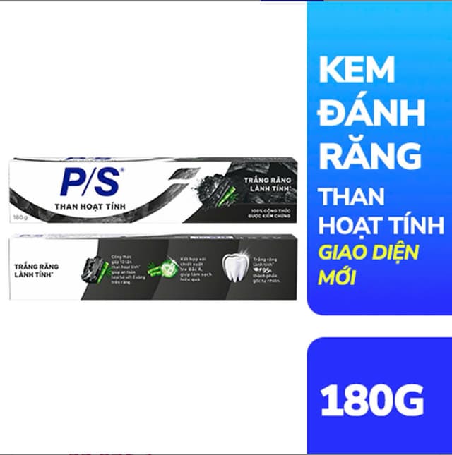 Kem Đánh Răng Ps Than 180g 