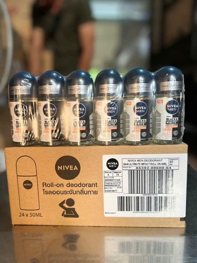 Lăn khử mùi Nivea Men 50ml Ố Vàng Cty