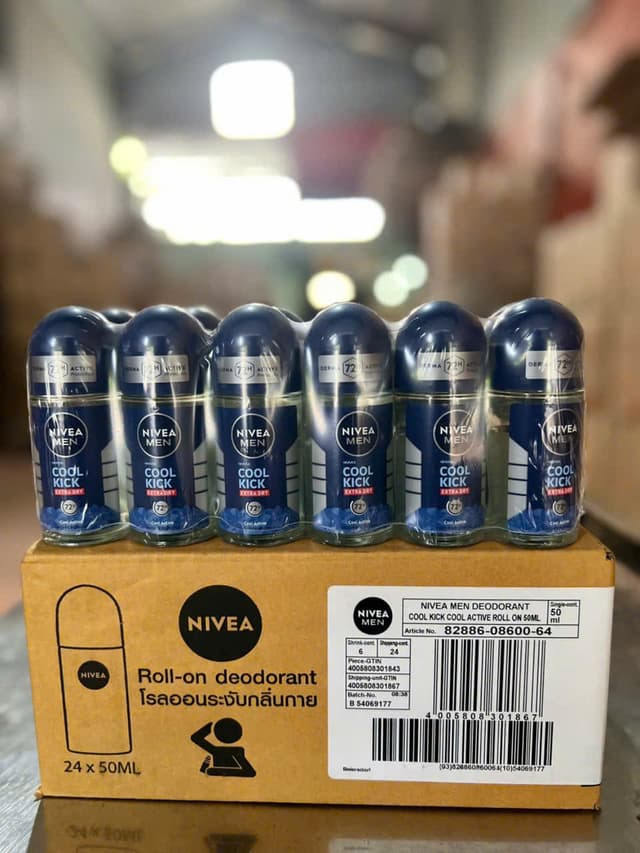 Lăn khử mùi Nivea Men 50ml Mát lạnh Cty