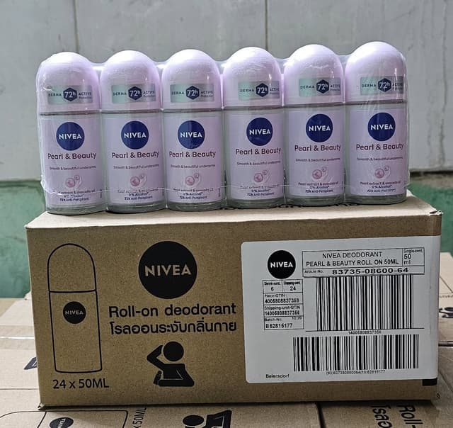 Lăn khử mùi Nivea 50ml Ngọc Trai Cty
