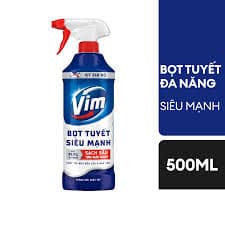 Xịt Bọt Tuyết Vim 500ml Đa Năng