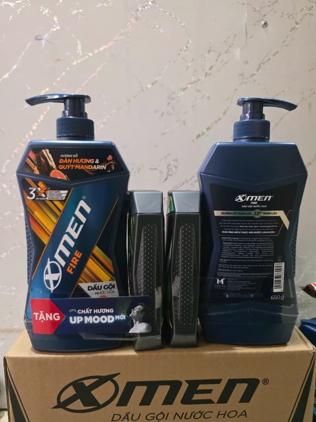 Dầu Gội Xmen 650g Đỏ Kèm