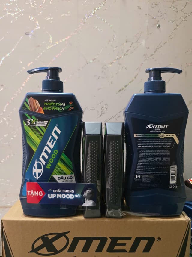 Dầu Gội Xmen 650g Xanh Kèm 