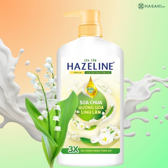 Sữa Tắm Hazeline 670g Sữa Chua Linh Lan Mới