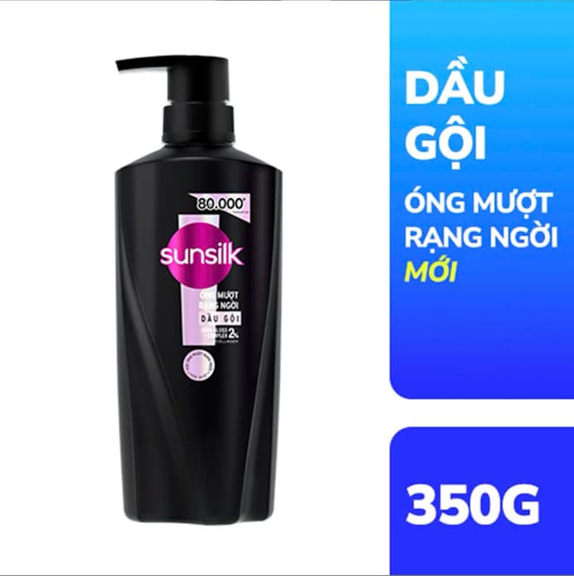 Dầu gội Sunsilk 350g đen