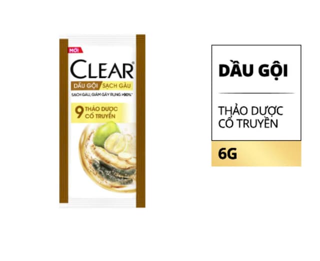 Dây Dầu Gội Clear Thảo Dược..