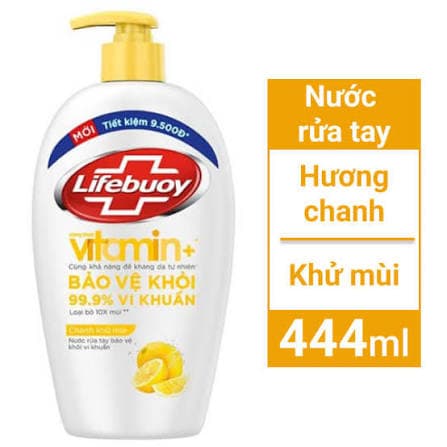 Nước Rửa Tay Lifebouy 450ml Vàng