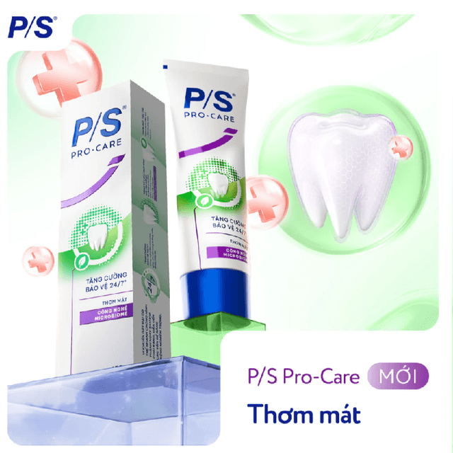 Kem Đánh Răng Ps Pro Care 100g