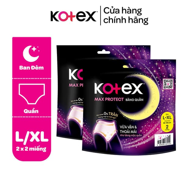 Băng Quần KOTEX M-L 2 Miếng 