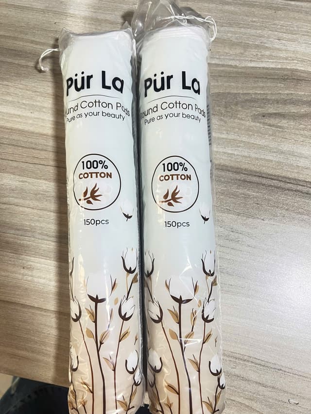 Bông tẩy Trang Purla Mềm Mịn.