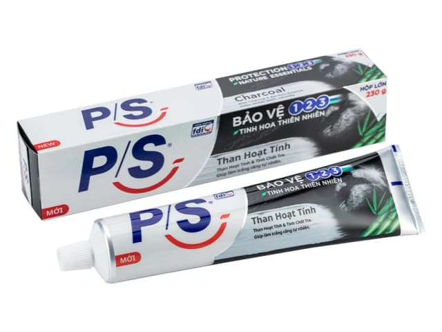 Kem Đánh Răng Ps Than 230g Cây Lớn
