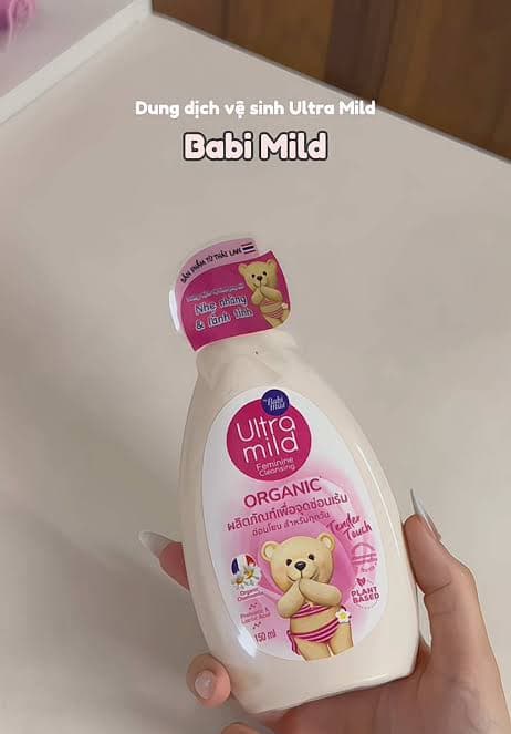 Dung Dịch Vệ Sinh Ultra Cho Bé 150ml Hồng.