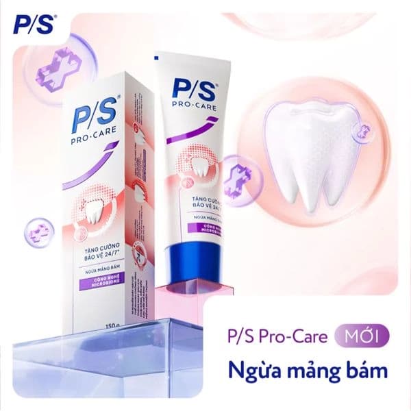 Kem Đánh Răng Ps Pro Care 100g Cam